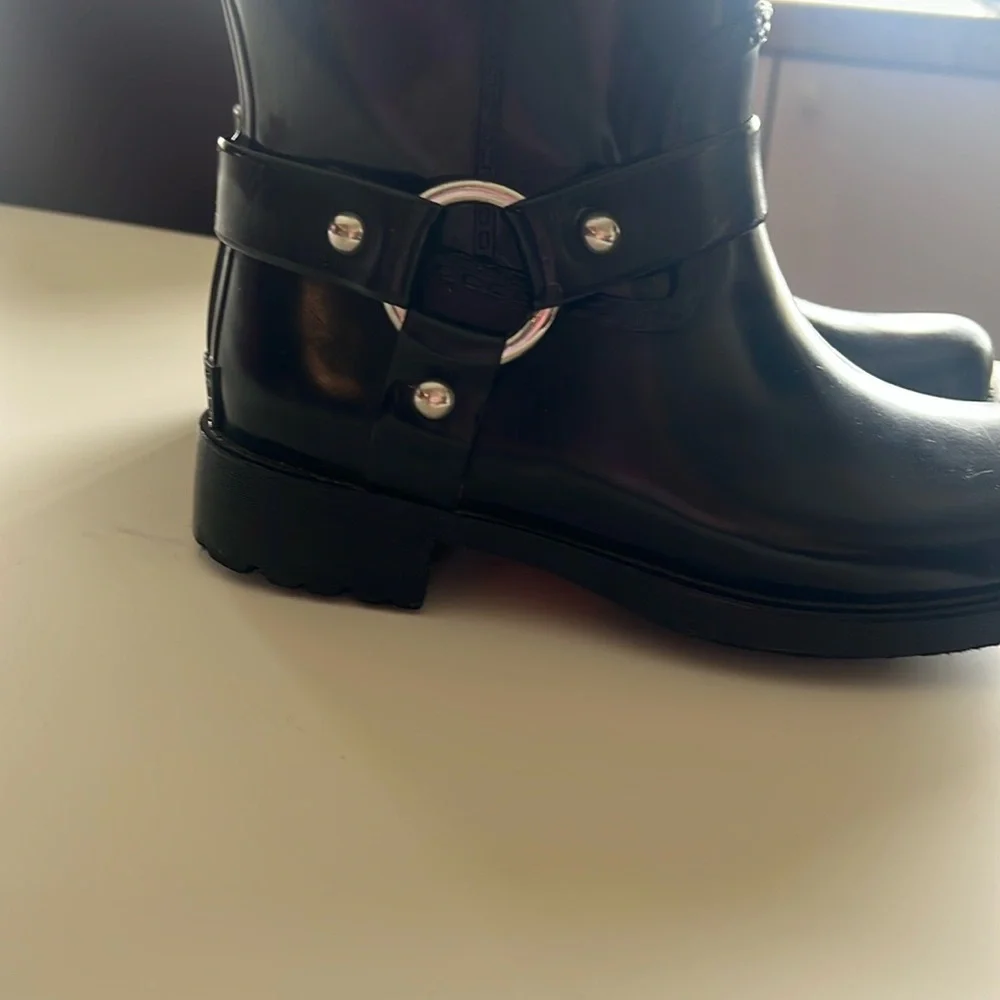 MICHAEL  Kors Black Winter & Rain Boots LIKE NEW - Picture 7 of 8